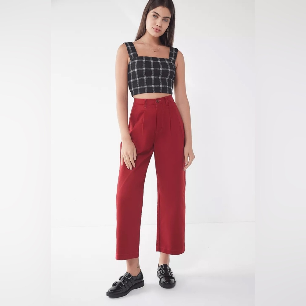 L.F. Markey Classic Slack Pant Trousers Red Size 4